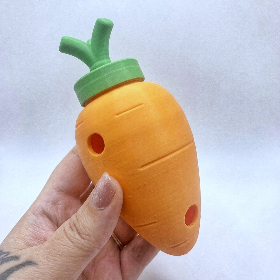 MASU Pawble | Interaktives Karotten-Spielzeug „Samus Favorit“ – 3D-gedruckter Futterspaß