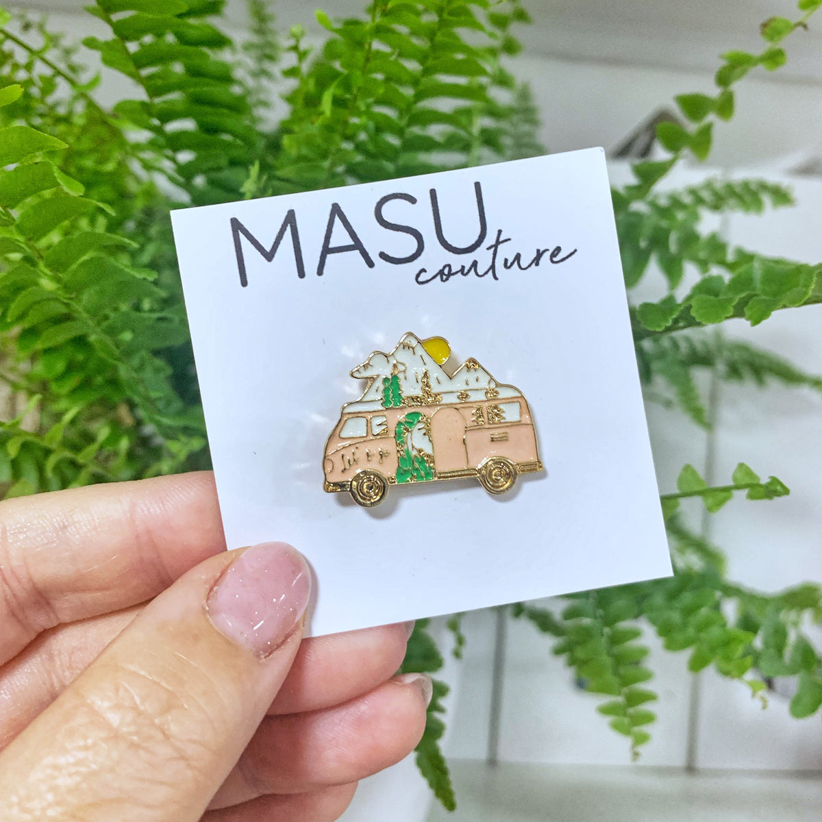 Retro Camper - Masu Pin