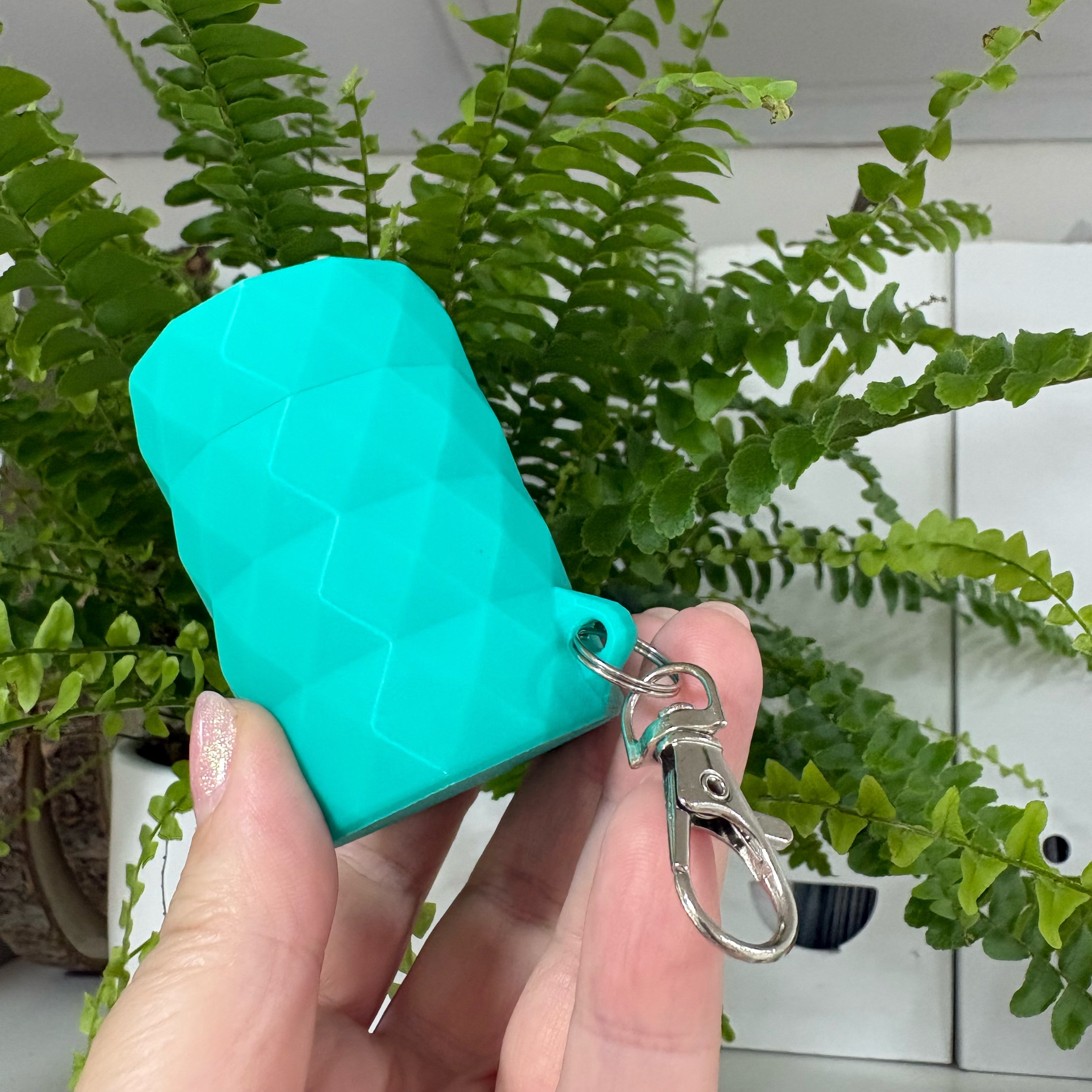 MASU kakizacsi tartó | Geometrikus prémium zacskó tartó – Menta zöld